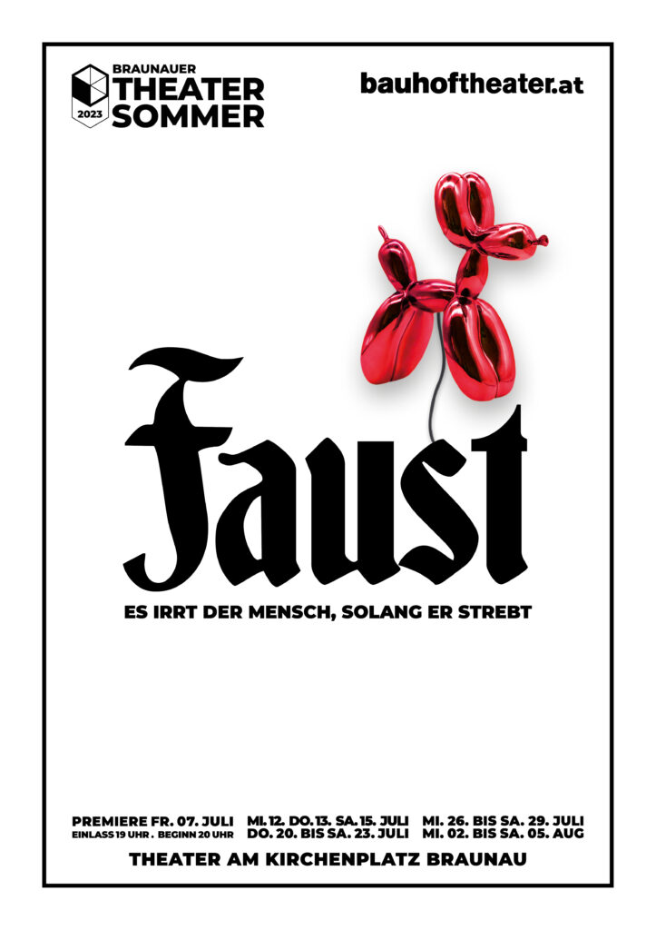 Braunauer Theatersommer 2023 - FAUST